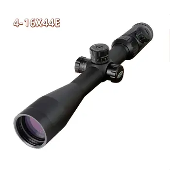 

WO 4-16X44E P4 RG Tactical Riflescope Glass Etched Reticle Optical Sights with Side Parallax Adjustment Rifle Scope W/2 Mounts