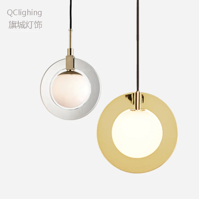 

Modern Minimalist Pendant Light Lamp Nordic Ceiling Clothing Decoration Glass Ball Lamp For Living Room Bedroom Dining Room