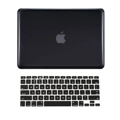 Прорезиненный Жесткий Чехол для клавиатуры чехол 2 в 1 Macbook белый 13 дюймов A1342 Air Pro