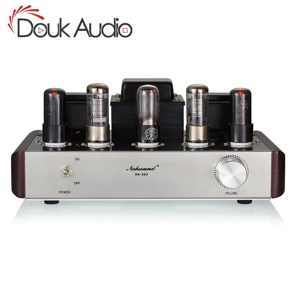 Douk Audo HiFi 6P6P+ 6J8P усилитель клапанной трубки стерео класса A одноконцевый домашний аудио усилитель мощности