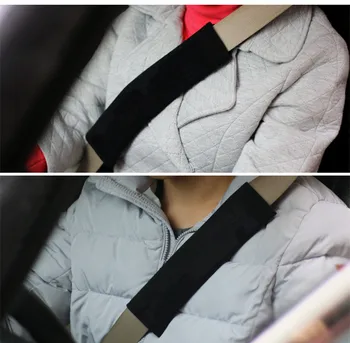 

2pcs Universality Comfortable Car Shoulder Pads Cover fit for BMW AUDI Toyota KIA accessories car styling