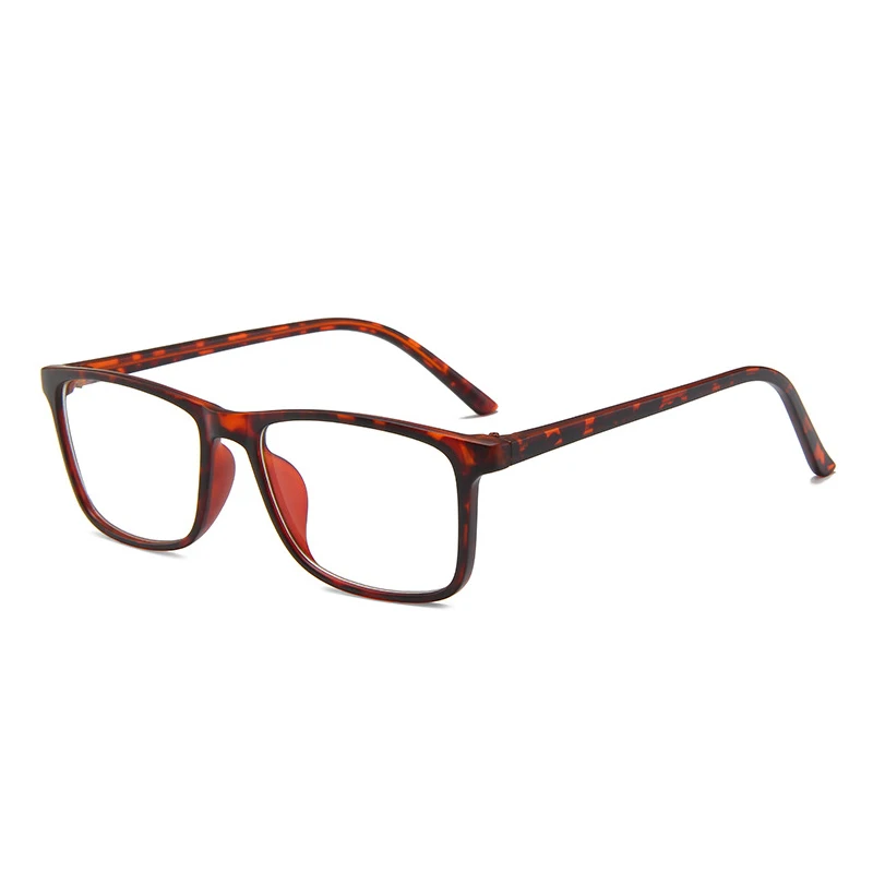Toketorism сверхлегкие прямоугольные металлические очки в пластиковой оправе для мужчин и женщин 1019