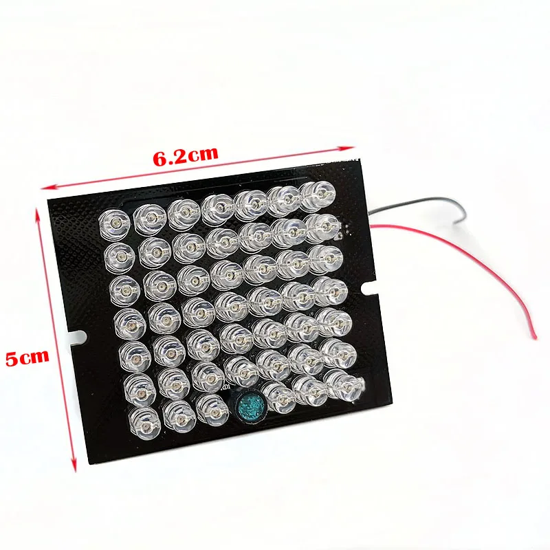Invisible illuminator 940NM infrared 60 Degree DC12V 48 LED IR Lights PCB for CCTV Security 940nm IR Camera surveillance camera accessories infrared led board