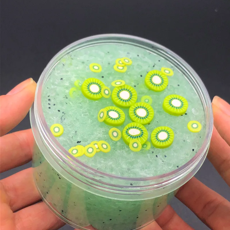 new fruit ice slime lime toys for 7 year olds cloud slime beads