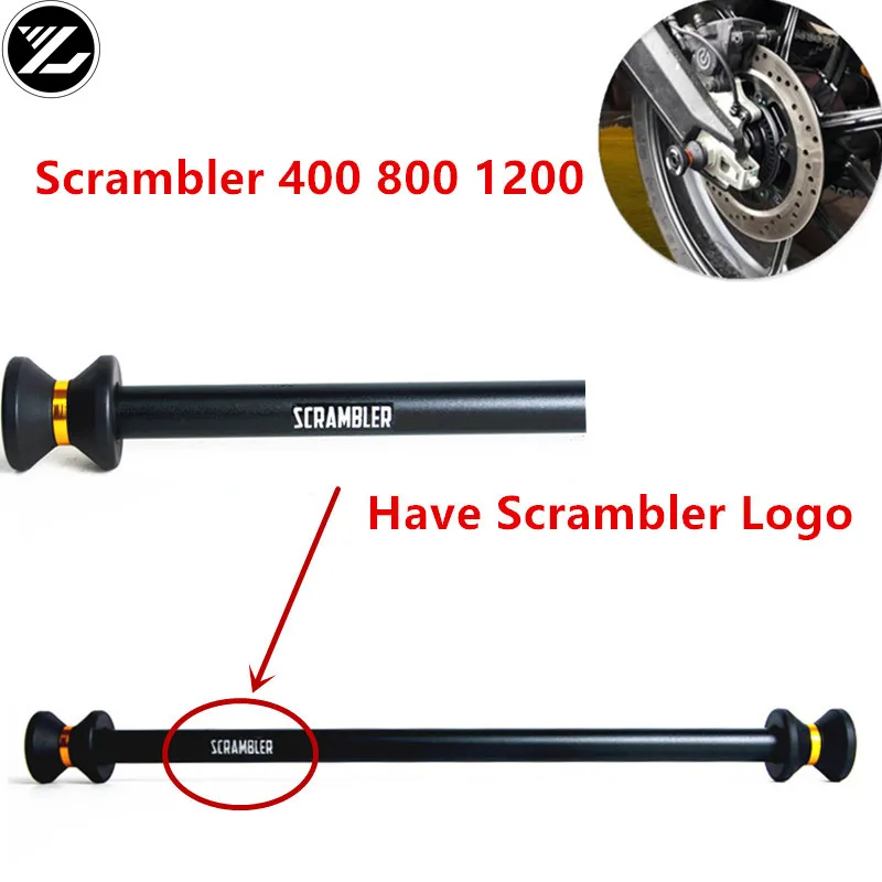 Для DUCATI Scrambler 400 800 1200 мотоцикла с ЧПУ передний задний мост колеса слайдер амортизатор защита от падения Ползунки Крушение