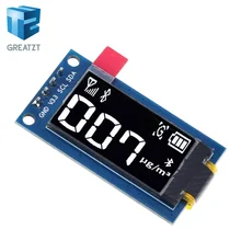 Greatzt 0.96 polegadas oled display 64 × 128 módulo lcd ssd1107 lcd 0.96