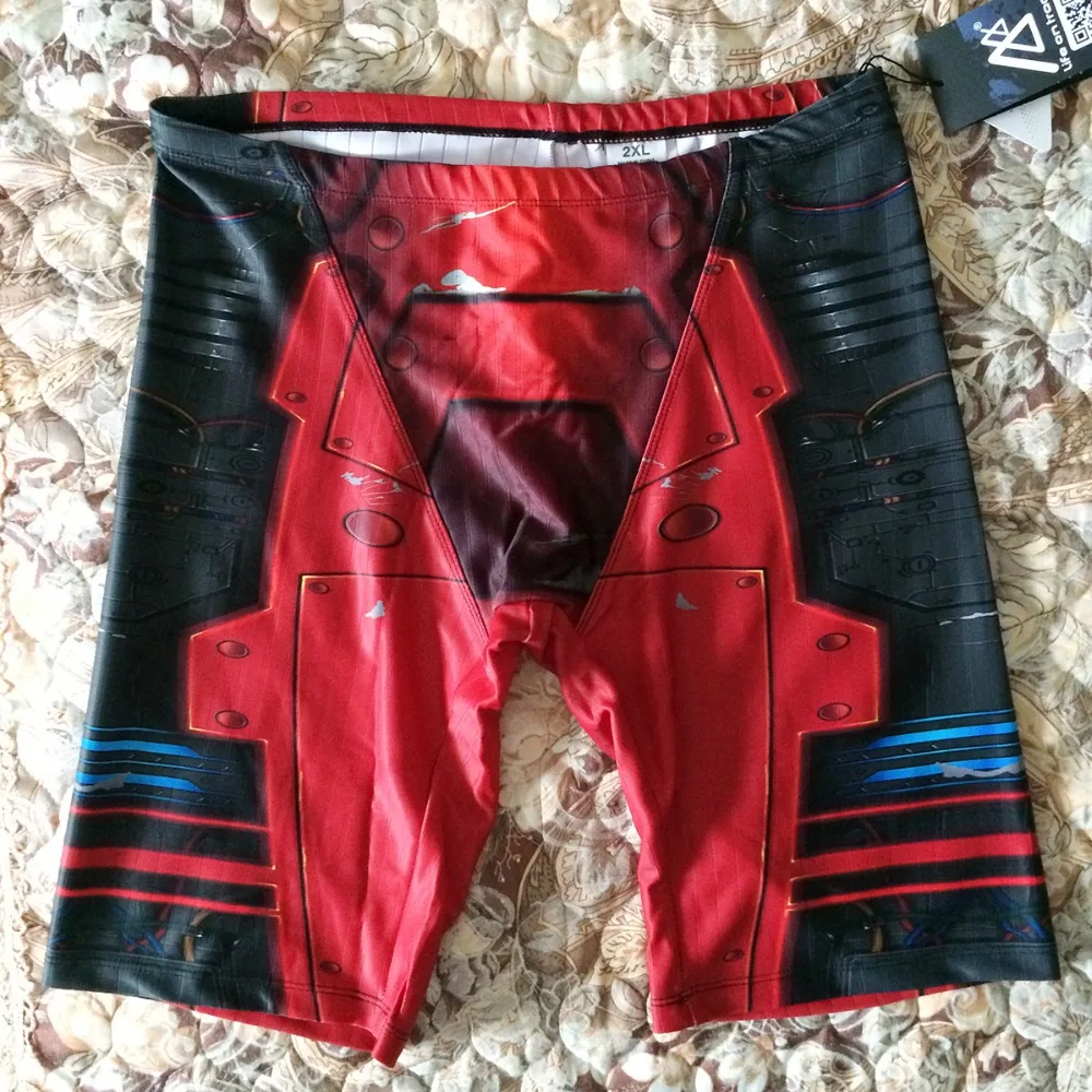 Men's Swimwear Iron Man Swim Jammers Triathlon Swimming Trunks Emonder Breathable Quick Dry Shorts Surfing Diving Sports Shorts men swimming trunks
