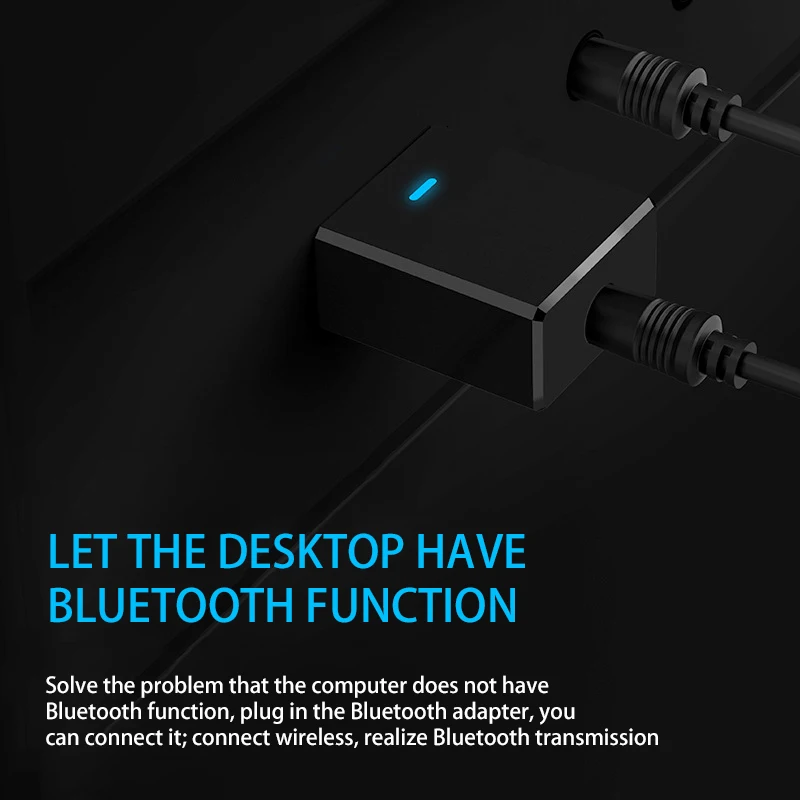 Беспроводной адаптер Bluetooth 5,0 аудио музыка стерео для ТВ ПК наушники для дома автомобиля HIFI ключ приемник передатчик USB 3,5 мм AUX