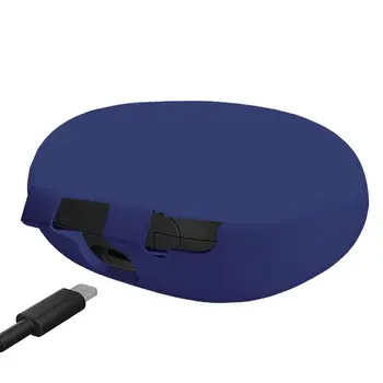 

Clamshell Clamshell Opening Anti-shock Flexible Silicone Comprehensive Protective Case Full Cover for Beats Powerbeats Pro