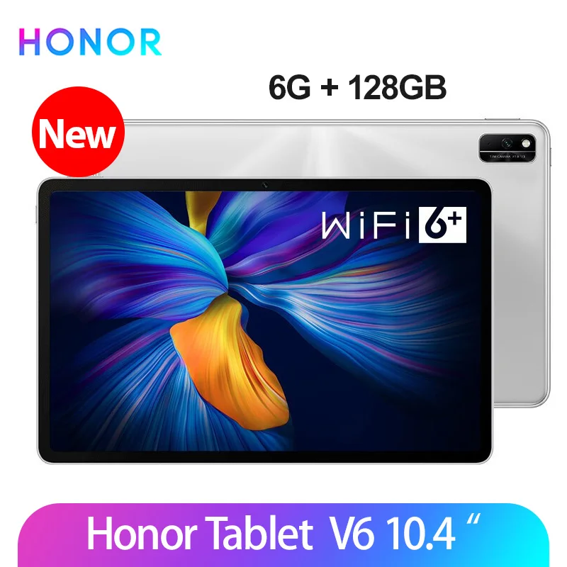 Original Honor Tablet V6 10,4 pulgadas honor PC Kirin 985 Octa-Core IPS 6GB de Ram 128GB de Rom magia UI 3,1 pantalla 2K