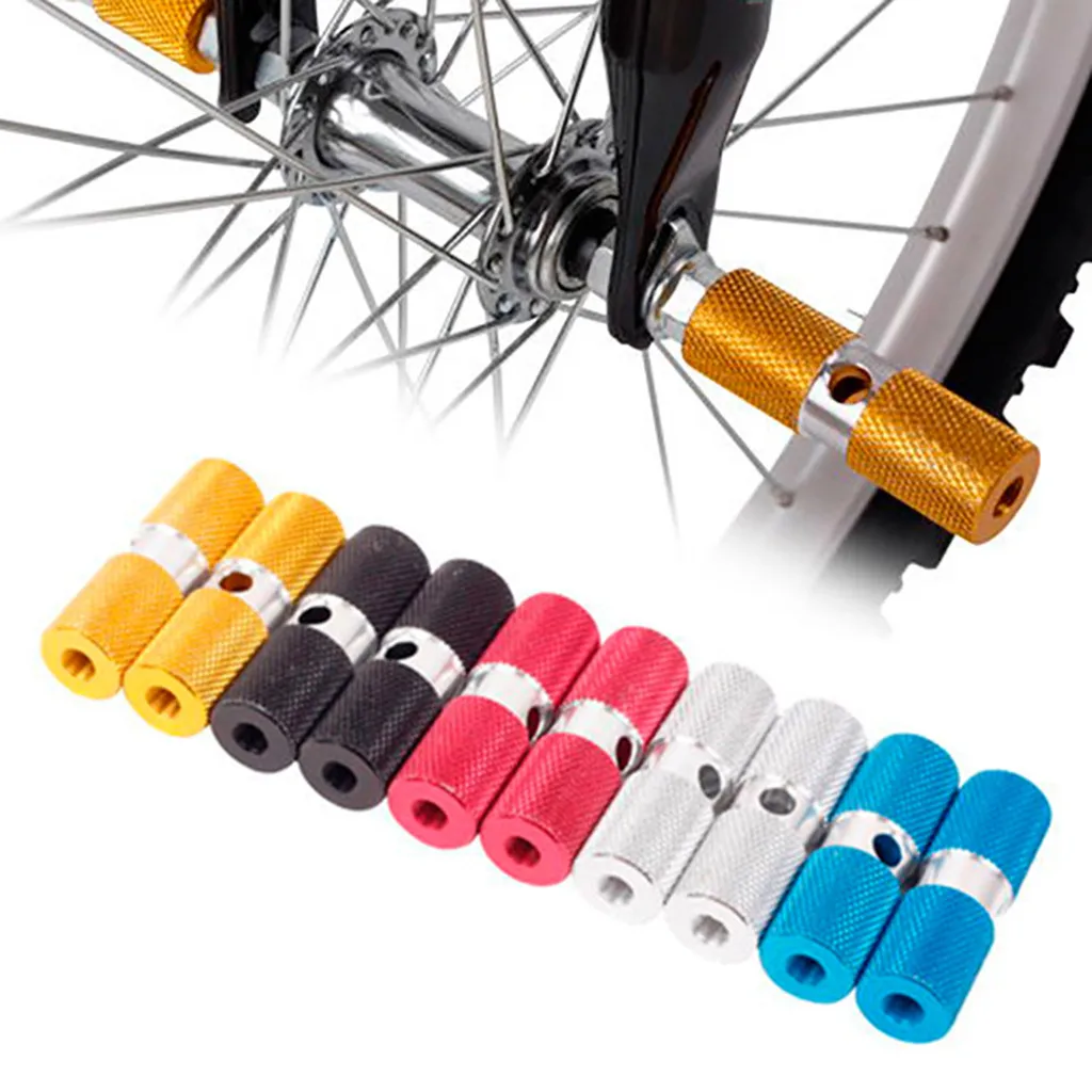 Универсальная подставка для ног мотоцикла 2 шт. подножки BMX горный велосипед езда