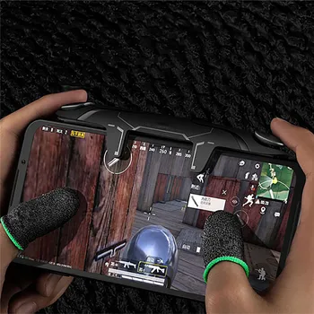 

2pcs Sweat-proof Fingers Gloves For PUBG Mobile Game Ultra-thin Games Thumbs Cot Finger Sleeve for Black Shark Smartphone