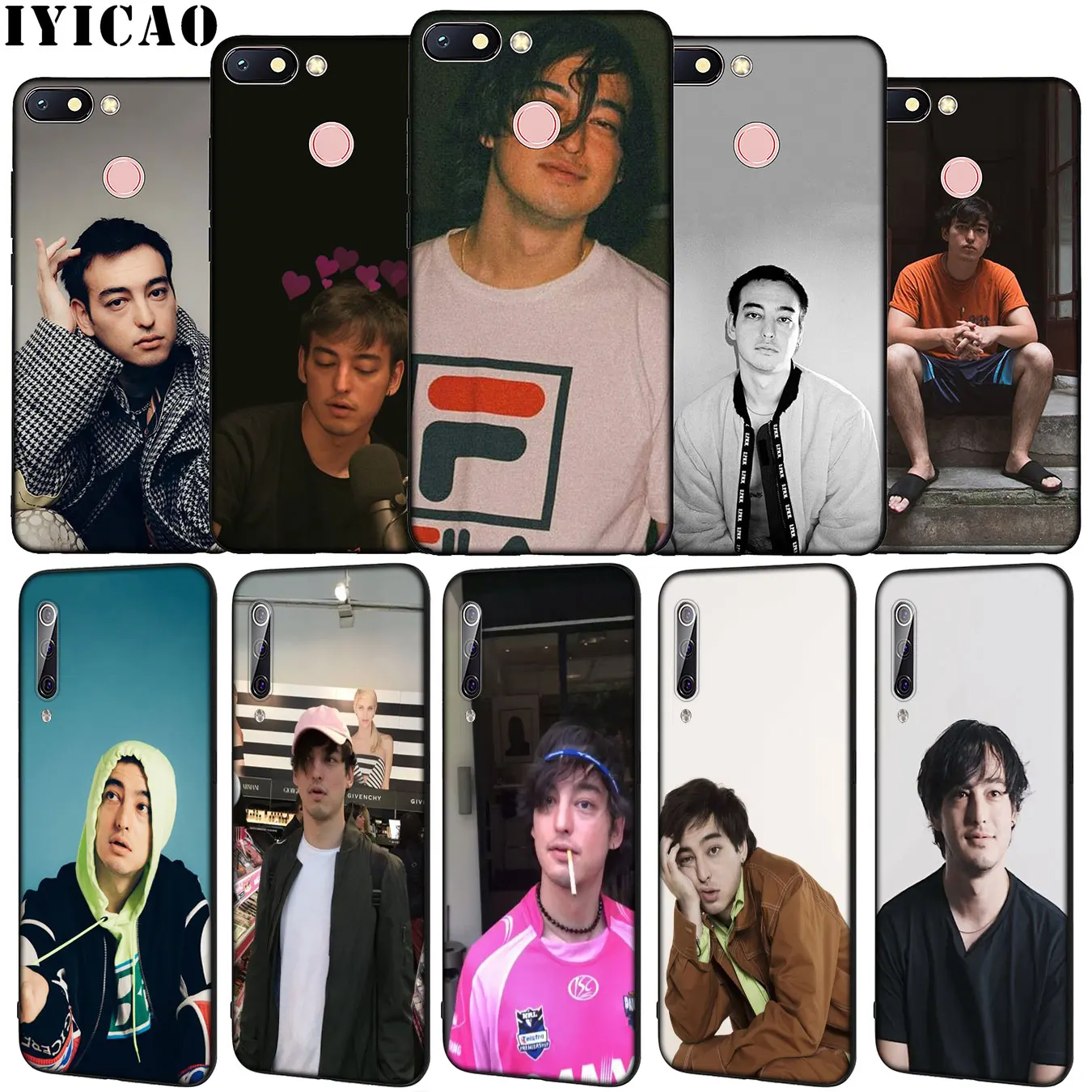 Мягкий силиконовый чехол IYICAO Joji Miller для Xiaomi Redmi Note 8 8T 8A 7 7A 6 6A 5 5A GO S2 K30 K20 Pro черный из