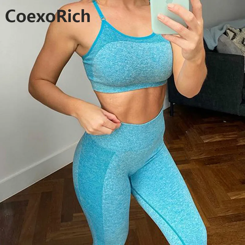 Спортивный комплект спортивный костюм для женщин одежда фитнеса тренажерного