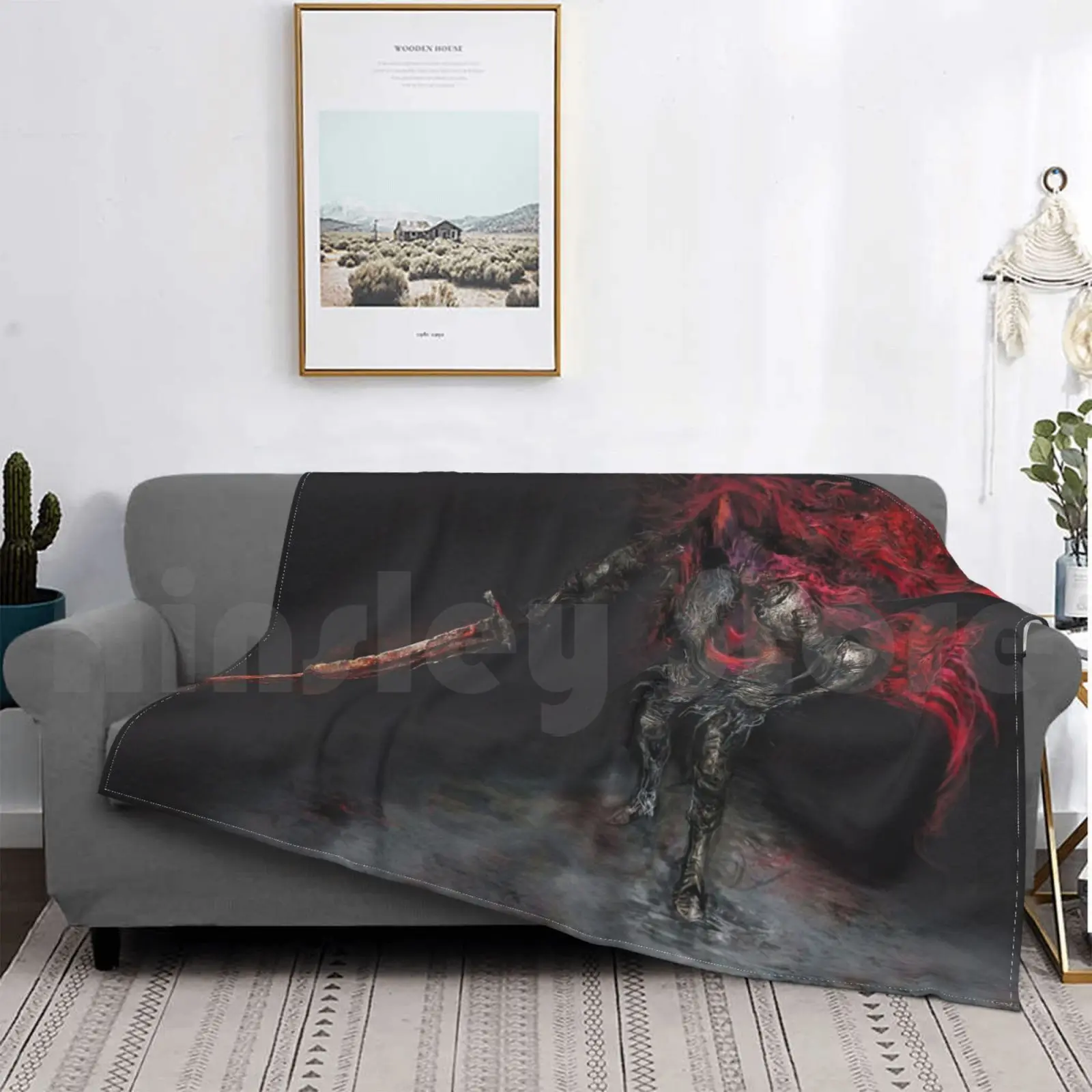 Coperta Gael Concept Art Hat Dark Souls Slave Knight Knight Gael Ringed City Concept Art Red Hood