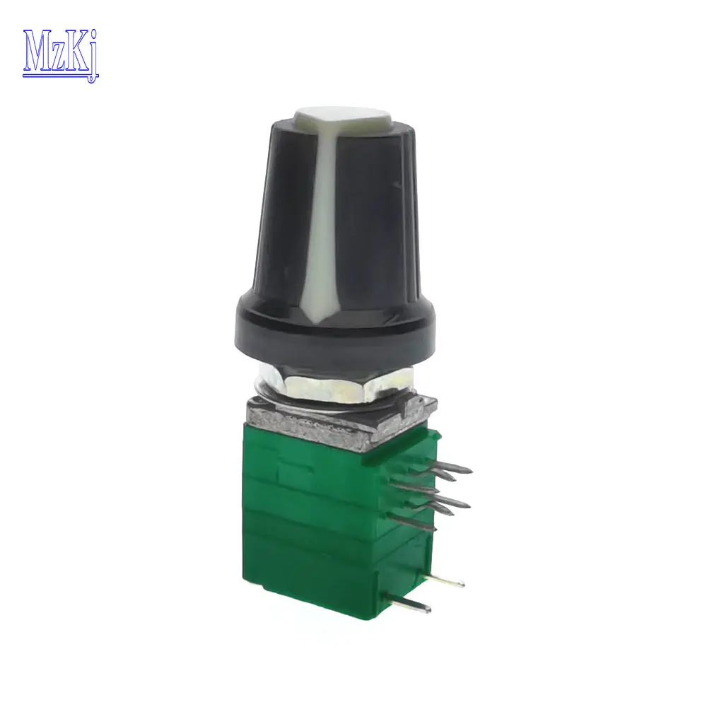 1 шт. Горячая новинка RD97 50K + пластиковая ручка тайваньский регулятор громкости потенциометр B50K Высокоточный