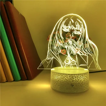 

Smart Phone Control 3D anime Lamp Unique Gift for Kids Hot Selling Atmosphere Living Room Decoration Jabami Yumeko Kakegurui