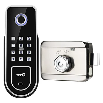 

AM05-Smart Locks Bluetooth Fingerprint Door Lock Wifi Passcode Card Keyless Electronic Lock