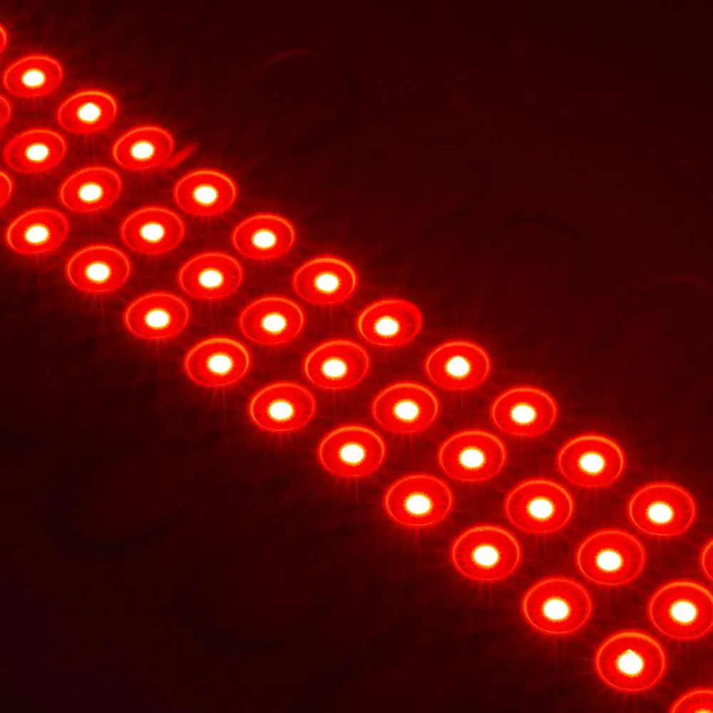 200 PCS Red Emitting Color 1.32 W DC12V Injection 3 LED Module Waterproof Decorative Back Light for Letter Sign JK528 | Освещение