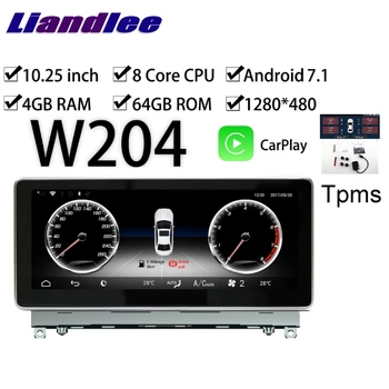 

Liandlee Car Multimedia GPS Audio Radio For Mercedes Benz MB C Class W204 C180 C300 C250 2011~2015 CarPlay TPMS Navigation NAVI