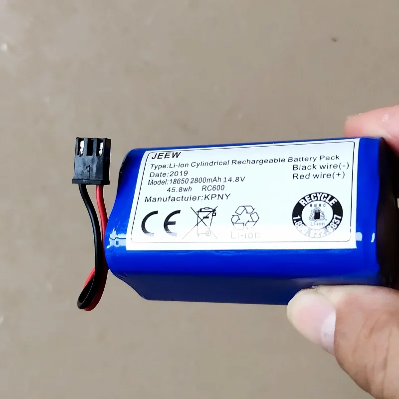 Аккумулятор для PUPPYOO V-M900R V-M900G робот пылесос литий-ионный перезаряжаемый аккумулятор замена 14,8 в 2800 мАч