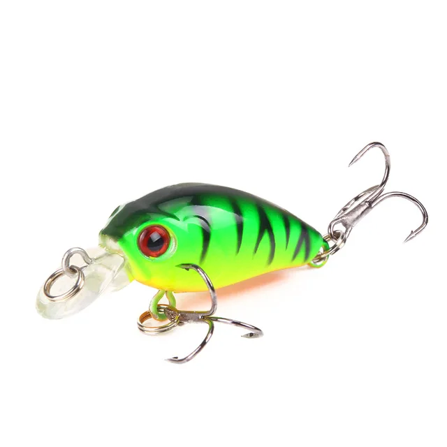 1PCS Minnow Fishing Lure 45mm 3.5g Crankbait Hard Bait Artificial Wobbler Bass Japan Fly Carp Striped Bass Fishing Accessories 1