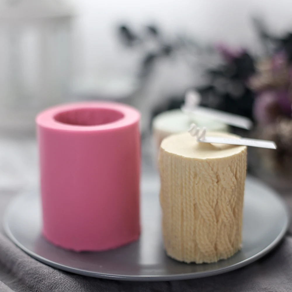 DIY свечи мыло делая прессформу эфирные масла Ароматерапия украшения силиконовые