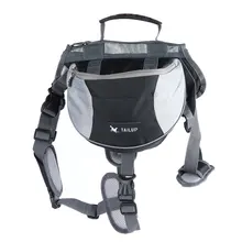 Backlup 600D нейлоновый рюкзак для собак на открытом воздухе для путешествий, седельная сумка для питомцев, сумка для тренировок, кемпинга, пеших прогулок, переноски пищевых напитков