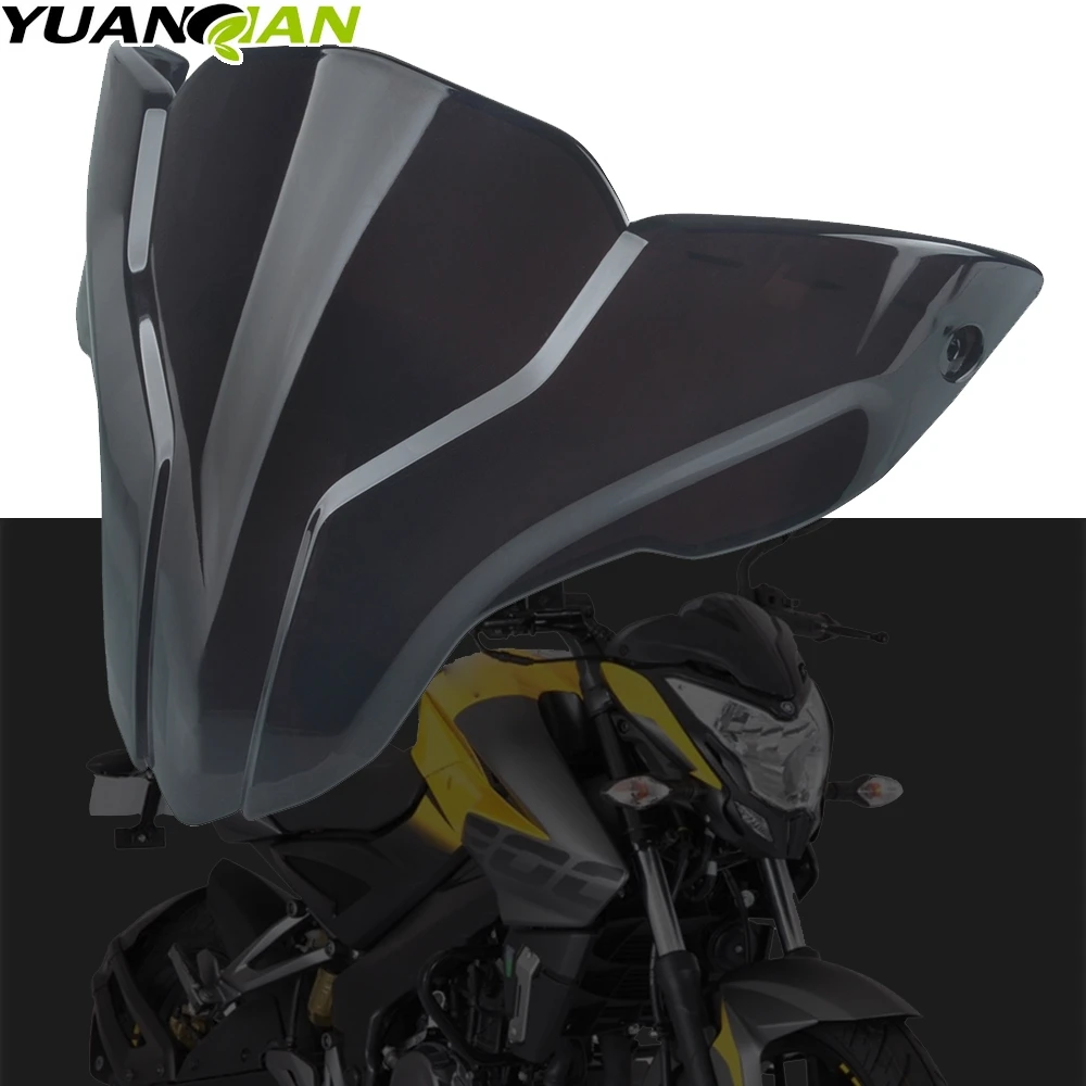 Черный лобовое стекло мотоцикла ветровой экран для BAJAJ Pulsar NS200 NS 200 200NS дефлекторы