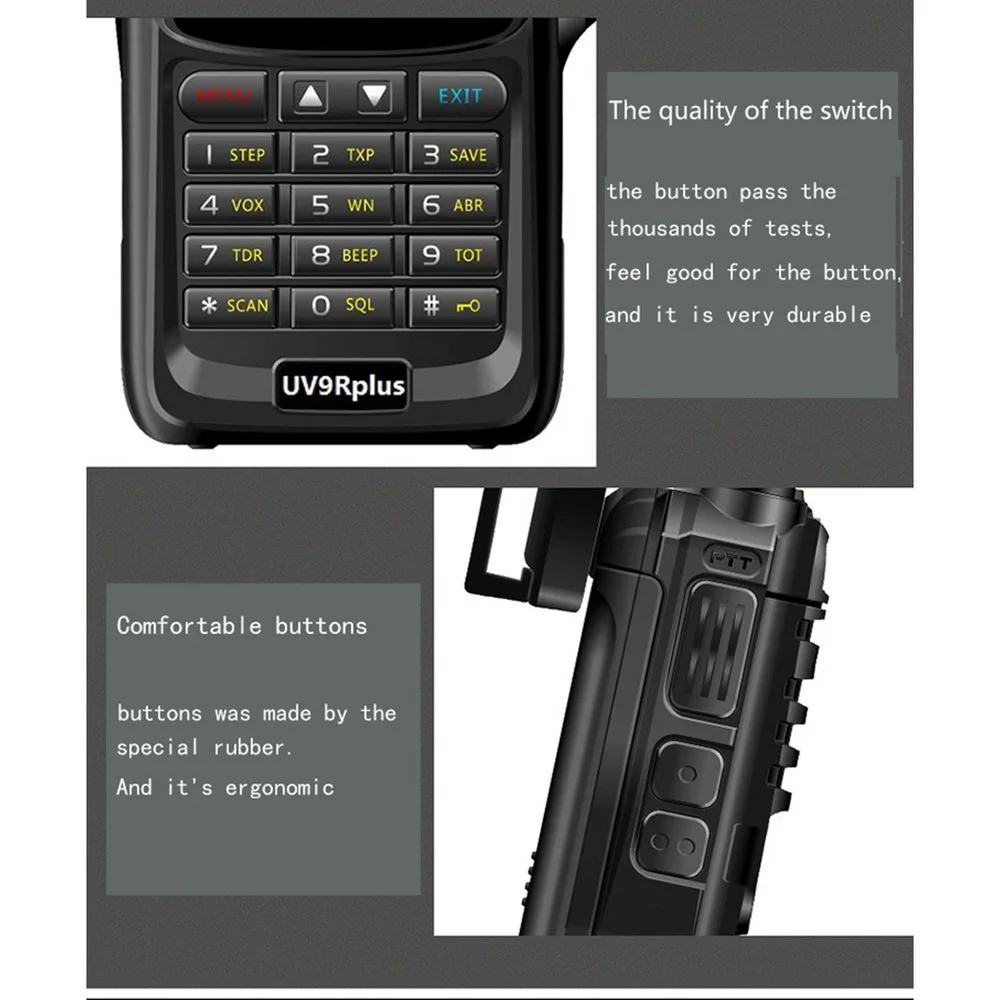 Baofeng UV XR 10Wpowerful walkie talkie CB радио переносная на длинное расстояние Высокая мощность