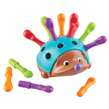 

The Fine Motor Hedgehog Spelling Toy, Fine Motor Toy, a Variety of Colors, Suitable for Children's Toys, Easy To Store