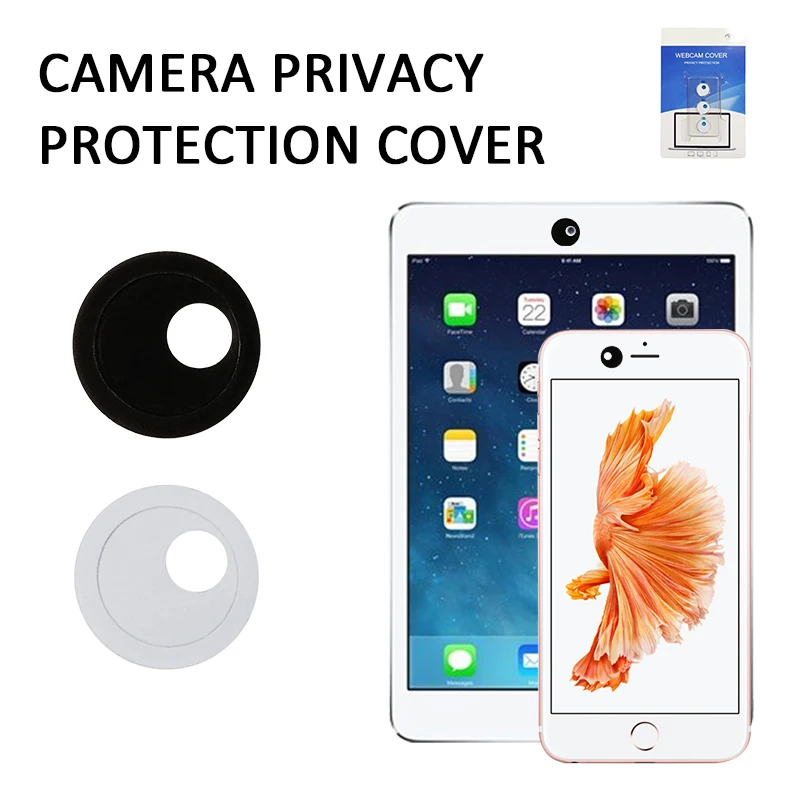 

1/3 Pcs Round Rotation Privacy Webcam Camera Lens Cap For IPhone Mobile Phone Laptop PC Tablet Camera Protectors Sticker