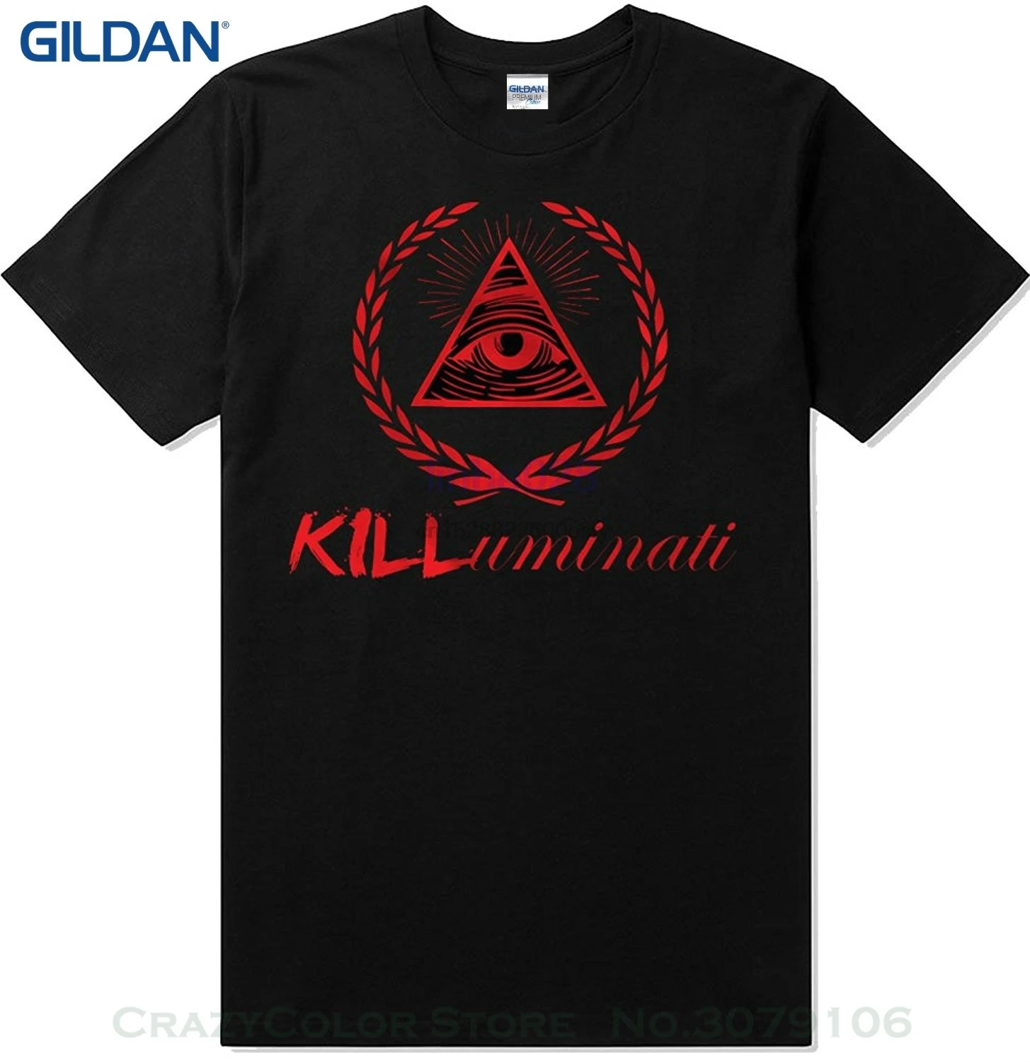 Дешевая цена 100% хлопковые футболки Dta Dont Trust Anyone Illuminati футболка городская одежда