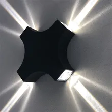 LED Wall Light Outdoor Waterproof IP65 Porch Garden Wall Lamp Home Sconce Indoor Decoration Lighting Lamp