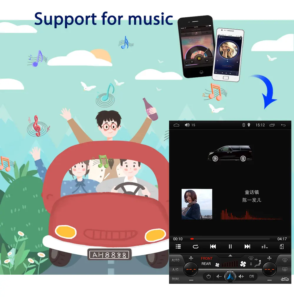 Sale Krando Android 7.1 10.4" Tesla Vertical screen car audio player for porsche Panamera 2015 2016 multimedia gps navigation 2