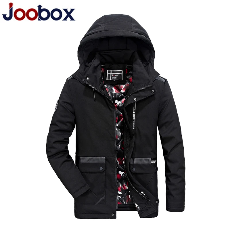 Mens Coat Parkas with Hooded Warm Casaco Masculino Brand Winter Jacket Men Fashion L-3XL New Arrival Casual Slim Cotton Thick