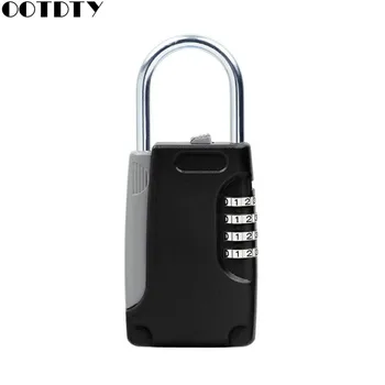 

Hidden Key Safe Box Password Combination Lock Key Holder Mini Metal Secret Box for Home Villa Office