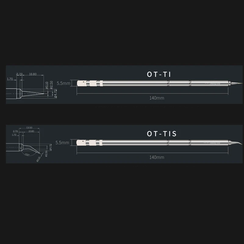 6 шт. MECHANIC T12 серии паяльник советы для FX-951 T12 паяльник для наладочной станции Советы