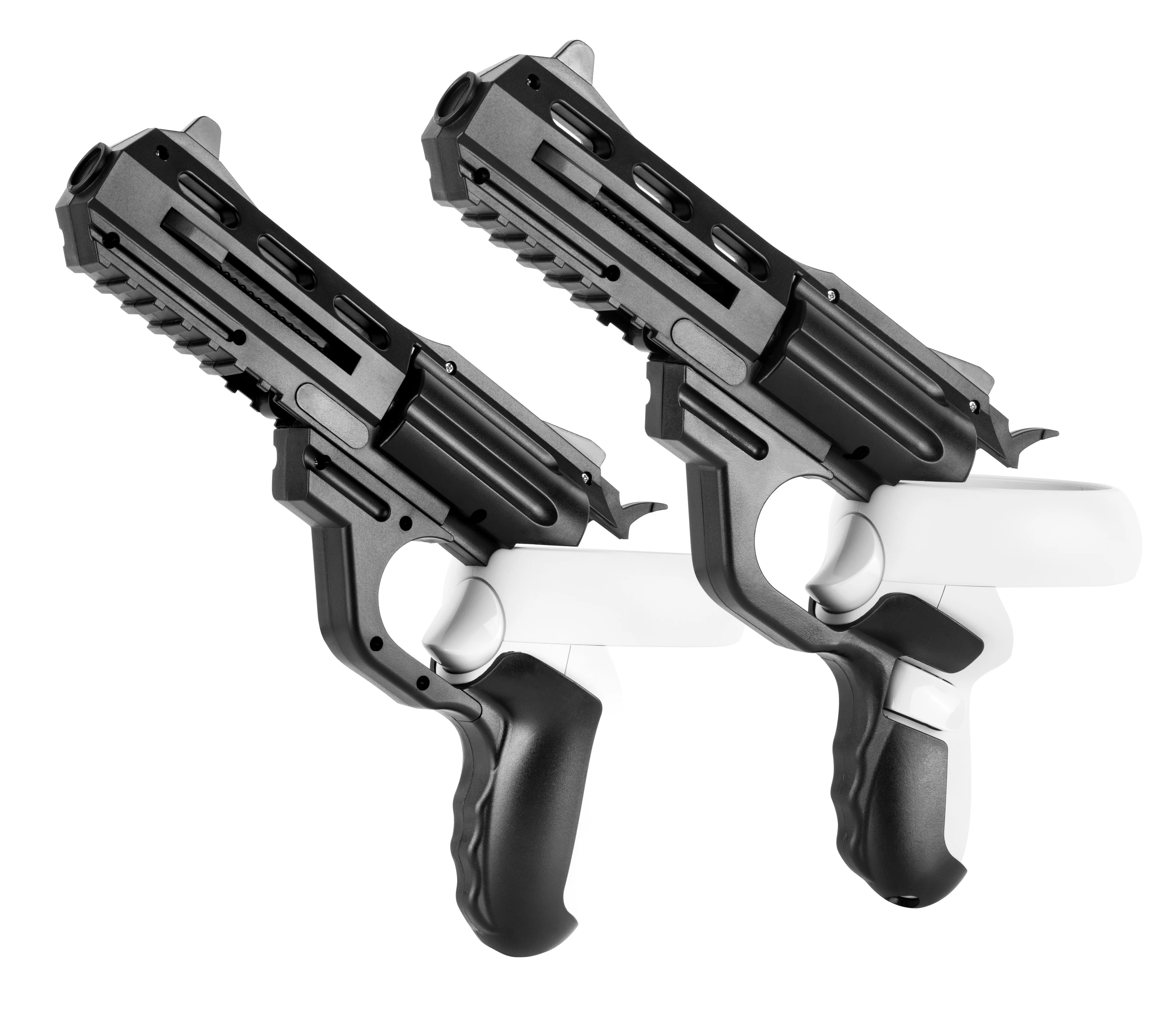 Empuñaduras de pistola para Oculus Quest 2, controladores táctiles VR, Combo de accesorios, conjunto de pistola Compatible con Renault, Sunshine, Robo, Recall, Pavlov