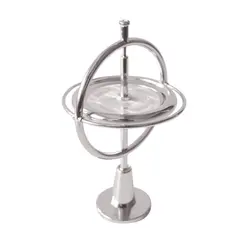 Gyroscope en métal Anti gravité pour adulte, artefact de décompression, jouet d'enseignement, équilibre de Rotation, technologie noire, Gyroscope mécanique 
