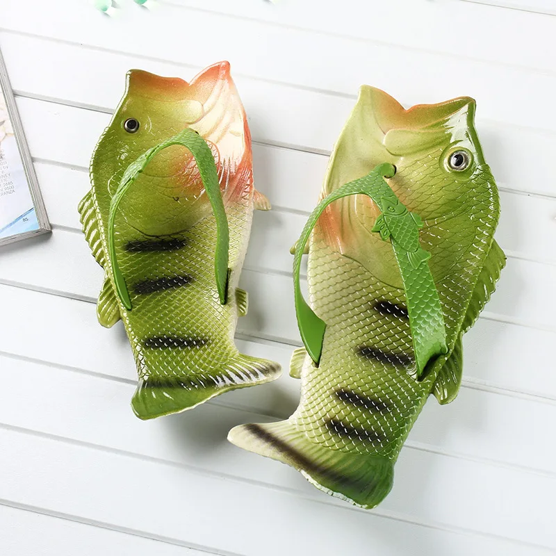 livre confortável slides chinelos de peixe dos