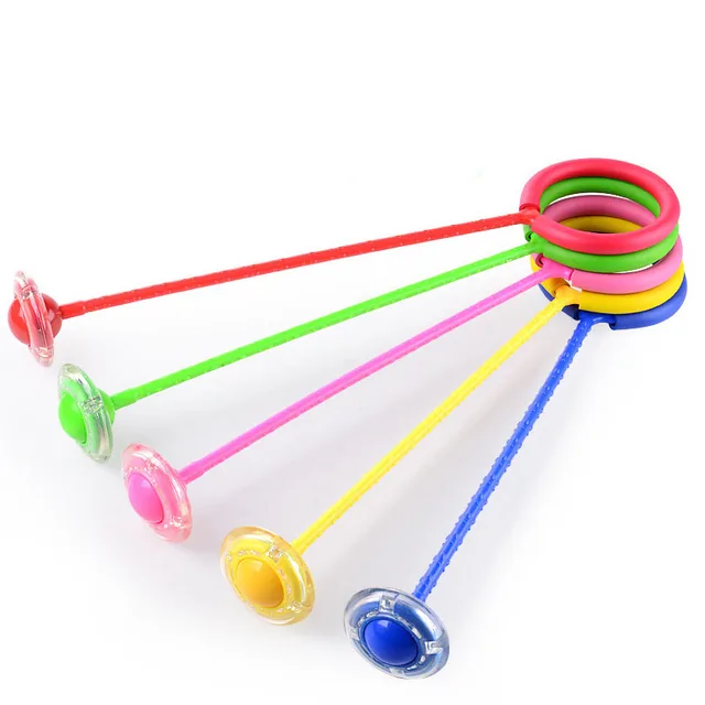 Flash Jumping foot force Ball Kids Outdoor Fun Sports Toy LED Children Jumping ring jumping circle ball Child-parent Games 4