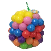 Cheap 50 pcs Ocean Ball Wave Ball Toy Ball Colorful Eco-Friendly Colorful Ball  Toys For Children Kid Baby toys