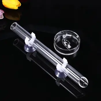 

1 set Clear Acrylic Assembled Shrimp Feeder Tube Shrimp Feeding Dish Tray For Fish Tank Aquarium Crystal Shrimp Food Pipe