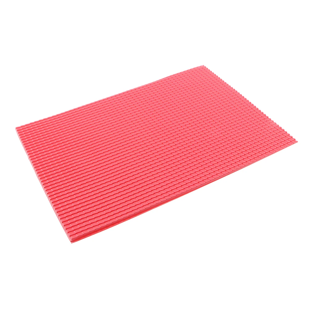 1/30 Scale Roof Tile Sheets Model Building Material PVC Layout Architecture