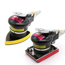 

Pneumatic Air Sander Polisher Tool Vibrating Shock Polishing Machine for Car Paint Care Wood Grinder