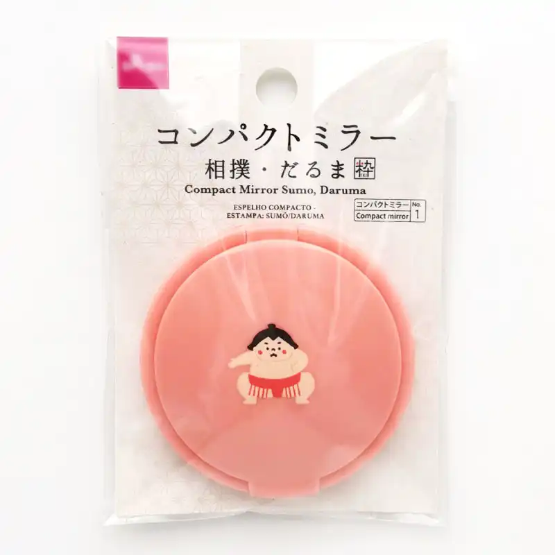 Japanese Cartoon Double Sided Small Round Mirror 2x Magnifying Glass Carry On Makeup Mirror Folding Mirror Portable Flip Mirror Aliexpress