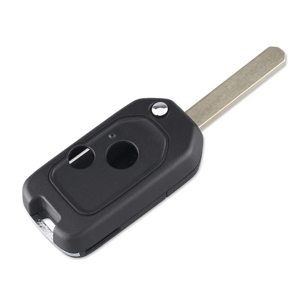 KEYYOU 2 Bottoni Vibrazione Modificato Pieghevole Chiave Telecomando Auto Borsette Per Honda Accord CRV Odyssey CIVIC Auto Chiave Fob della Copertura Della cassa - H859c4087ca0a439586d7bde652e6f3522