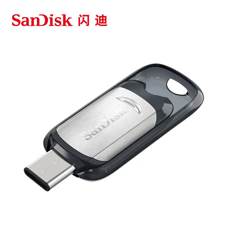 Оригинальный флеш накопитель SanDisk USB3.1 l диск OTG Type C ручка 150 м/с 16 ГБ 32 64 128 для