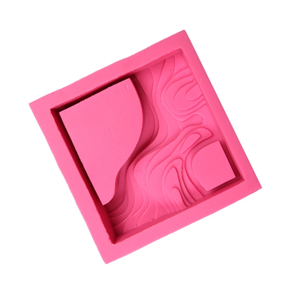 

DIY Soft Home Succulent Garden Square Shape Concrete Practical Terraced Field Plant Mould Silicone Decoration Craft Plant